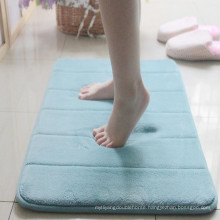 china supplier memory foam rubber pvc bath mat